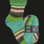 Opal In Variation After Hundertwasser's Work Sock Yarn